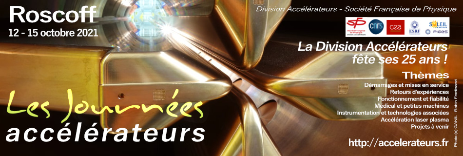 Journées Accélérateurs 2021 de la SFP